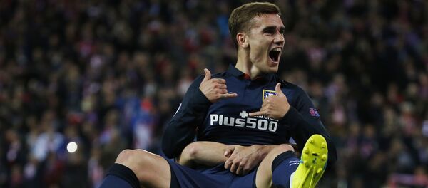 Полузащитник мадридского Атлетико Антуан Гризманн - Sputnik Беларусь