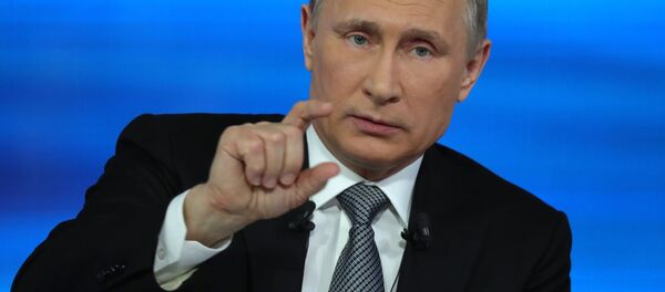 Президент России Владимир Путин - Sputnik Беларусь