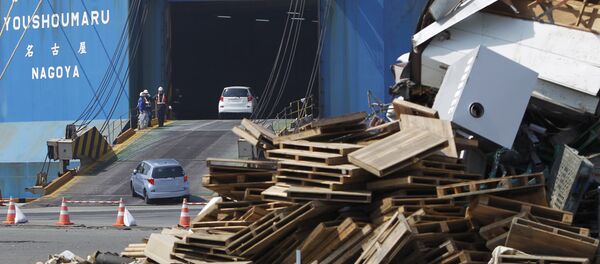 Последствия землетрясения в Японии, архивное фото - Sputnik Беларусь