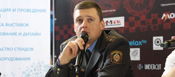 Заместитель начальника УГАИ ГУВД Мингорисполкома Андрей Зырьянов - Sputnik Беларусь