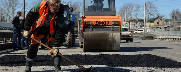 Ремонт дорог - Sputnik Беларусь