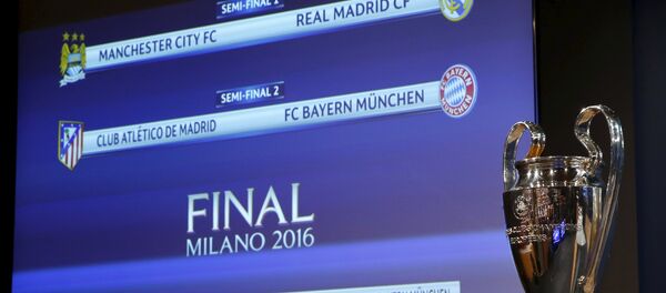 Результаты жеребьевки полуфиналов Лиги чемпионов - Sputnik Беларусь