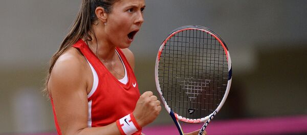 Дарья Касаткина (Россия) в одиночной встрече против Александры Саснович - Sputnik Беларусь