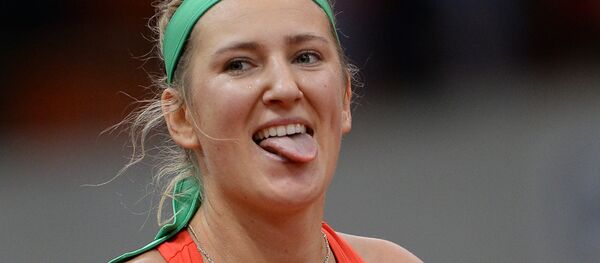 Виктория Азаренко (Беларусь) в одиночной встрече против Маргариты Гаспарян (Россия) - Sputnik Беларусь