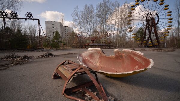 В эвакуированном после аварии на ЧАЭС городе Припять - Sputnik Беларусь