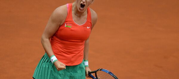 Белорусская теннисистка Виктория Азаренко Белорусская теннисистка Виктория Азаренко - Sputnik Беларусь