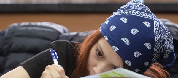 Студентка, архивное фото - Sputnik Беларусь