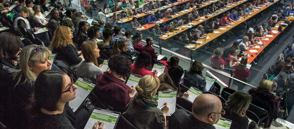 ''Татальная дыктоўка - 2016'' ''Татальная дыктоўка - 2016'' - Sputnik Беларусь