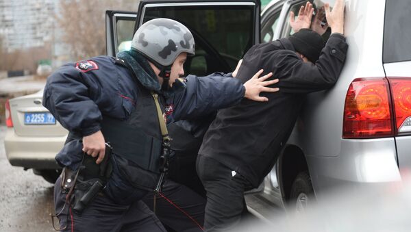 Работа вневедомственной охраны московской полиции - Sputnik Беларусь