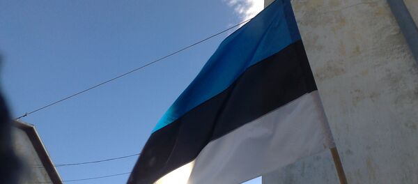 Флаг Эстонии. Архивное фото - Sputnik Беларусь
