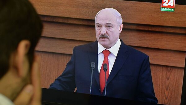 Трансляция из Овального зала послания президента республики - Sputnik Беларусь