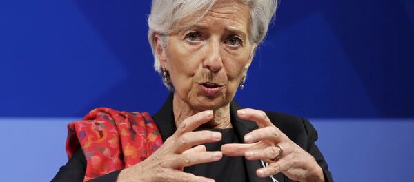 Директор-распорядитель Международного валютного фонда (МВФ) Кристин Лагард - Sputnik Беларусь