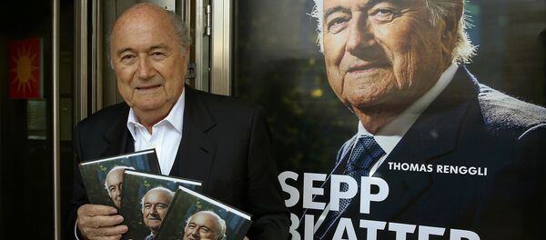 Экс-президент ФИФА Йозеф Блаттер презентует свою книгу Йозеф Блаттер: Миссия футбол - Sputnik Беларусь