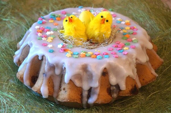 Ромово-грильяжный кекс Пасхальный - Sputnik Беларусь