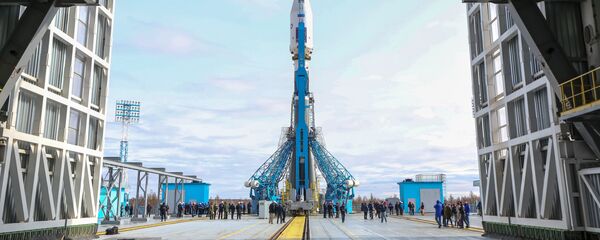 Ракета Союз-2.1а с космическими аппаратами на стартовой площадке космодрома Восточный - Sputnik Беларусь