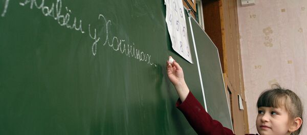 Урок у школе ў Хойніках - Sputnik Беларусь