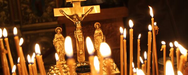 Распяцце і свечкі - Sputnik Беларусь