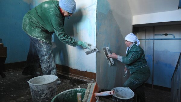 Работа сотрудников коммунальных служб - Sputnik Беларусь