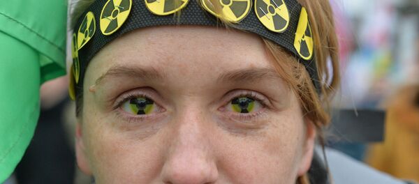 Участница акции Чернобыльский шлях - Sputnik Беларусь