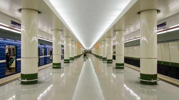 Станция метро Малиновка, архивное фото - Sputnik Беларусь