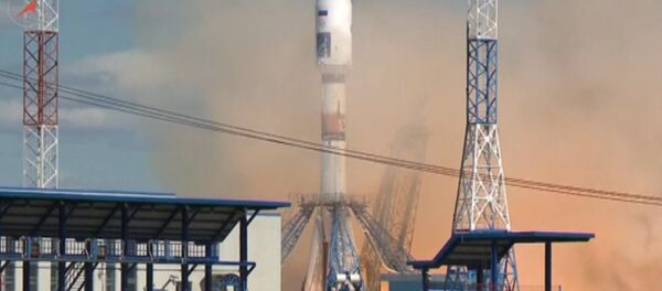 СПУТНИК_Кадры первого запуска ракеты со спутниками с космодрома Восточный - Sputnik Беларусь