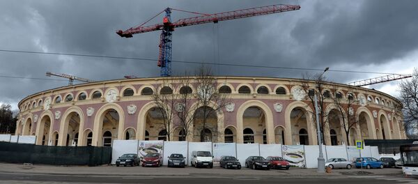 Реконструкция стадиона Динамо - Sputnik Беларусь