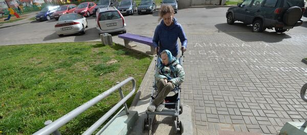 Наталья Матусевич с дочерью - Sputnik Беларусь