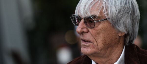 Генеральный промоутер Формулы-1 Берни Экклстоун. Архивное фото - Sputnik Беларусь