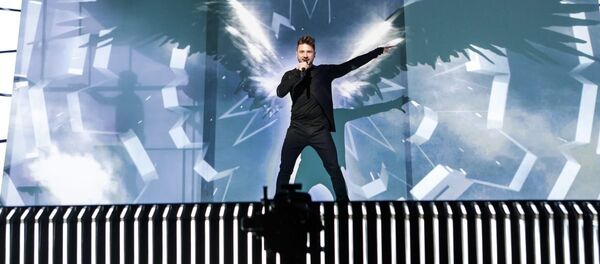 Сергей Лазарев на репетиции своего номера - Sputnik Беларусь