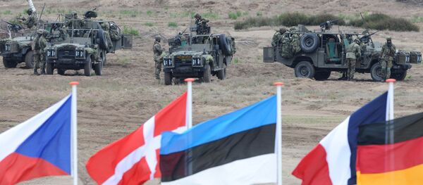 Вучэнні НАТА на палігоне ў Польшчы Вучэнні НАТА на палігоне ў Польшчы - Sputnik Беларусь