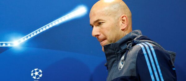 Гланвый тренер Реала Зинедин Зидан - Sputnik Беларусь