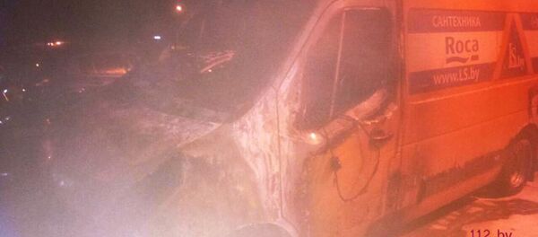 Пожар в Минске - Sputnik Беларусь