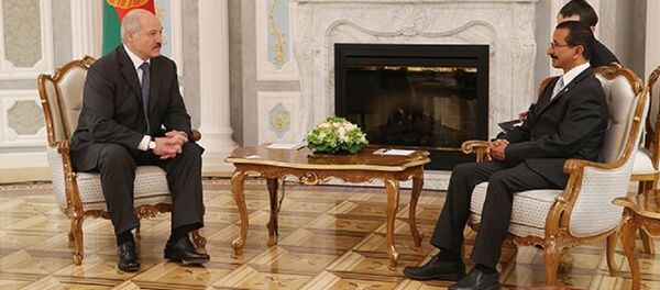 Александр Лукашенко встретился с Султаном Ахмедом бен Сулеймом - Sputnik Беларусь