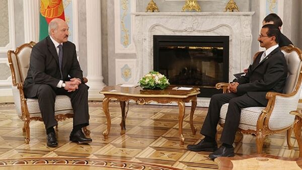 Александр Лукашенко встретился с Султаном Ахмедом бен Сулеймом - Sputnik Беларусь