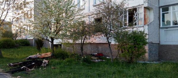 Пожар в минском доме - Sputnik Беларусь