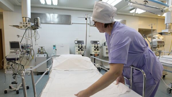 Медсестра в реанимационном отделении, архивное фото - Sputnik Беларусь
