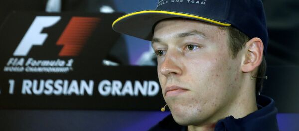 Российский пилот Даниил Квят. Архивное фото Российский пилот Даниил Квят. Архивное фото - Sputnik Беларусь