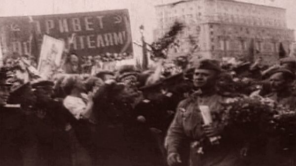 Спутник_Долгожданный День Победы. Съемки 9 мая 1945 года - Sputnik Беларусь
