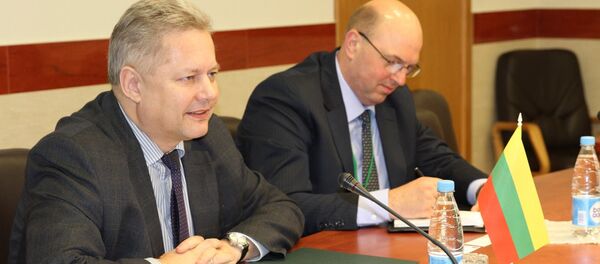 Посол Литвы в Беларуси Эвалдас Игнатавичюс - Sputnik Беларусь