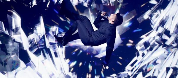 Российский певец Сергей Лазарев на сцене Евровидения Российский певец Сергей Лазарев на сцене Евровидения - Sputnik Беларусь