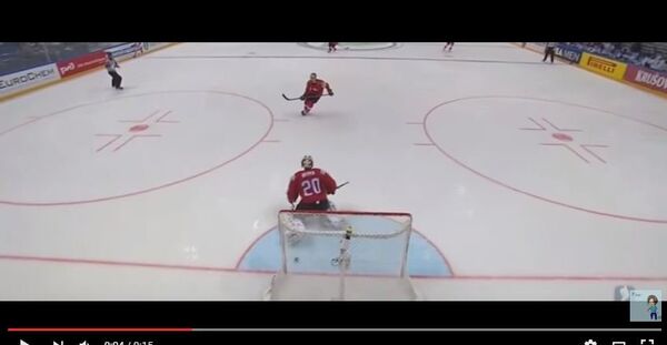 Момент матча Чемпионата мира по хоккею между сборными Казахстана и Швейцарии - Sputnik Беларусь