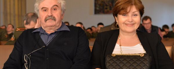 Внуки маршала СССР Ивана Баграмяна - Иван Баграмян и Карина Наджарова Внуки маршала СССР Ивана Баграмяна - Иван Баграмян и Карина Наджарова - Sputnik Беларусь