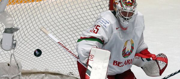 Кевин Лаланд пропустил очередную шайбу американцев - Sputnik Беларусь