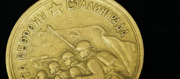 Медаль За оборону Сталинграда. Архивное фото - Sputnik Беларусь