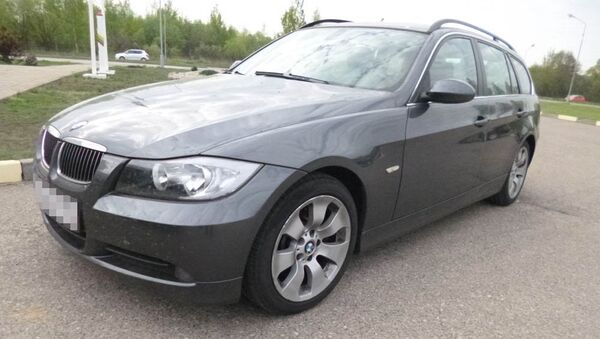 Угнанный в Германии автомобиль BMW - Sputnik Беларусь