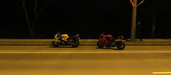 Мотоциклы участников ДТП в Могилевском районе - Sputnik Беларусь