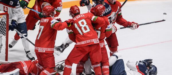 Хоккей. Чемпионат мира. Матч Словакия - Белоруссия - Sputnik Беларусь