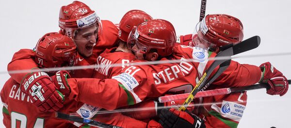 Игроки сборной Беларуси по хоккею, архивное фото - Sputnik Беларусь