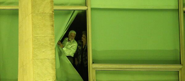 Дилма Роуссефф в президентском дворце - Sputnik Беларусь