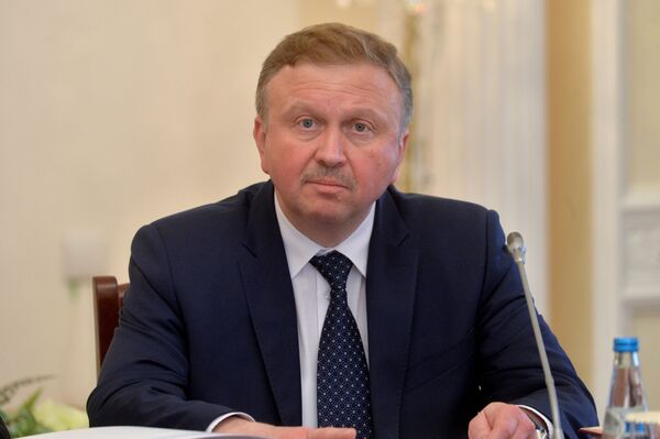 Премьер-министр Беларуси Андрей Кобяков Премьер-министр Беларуси Андрей Кобяков - Sputnik Беларусь